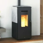 Poêle à granulés étanche Ravelli Block 9 - 9 kW WiFi Sortie Fumée Supérieure – Image 3