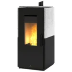 Poêle à granulés étanche Ravelli Block 9 - 9 kW WiFi Sortie Fumée Supérieure – Image 5