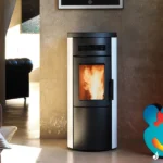 Poêle à granulés étanche Ravelli Dual 7 - 7kW Sortie Fumée Postérieure – Image 5