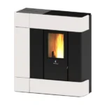 Poêle à granulés étanche Ravelli Elettra  9 kW WiFi Sortie Fumée Supérieure – Image 6