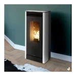 Poêle à granulés Jolly Mec Ambria 2 - 6 kW Sortie Fumée Postérieure Ø80 mm – Image 3