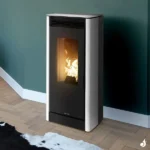 Poêle à granulés Jolly Mec Ambria 2 - 8 kW Sortie Fumée Postérieure Ø80 mm – Image 5
