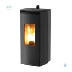 Poêle à granulés Jolly Mec Bridge 8 kW Sortie Fumée Supérieure Ø80 mm – Image 5