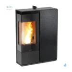 Poêle à granulés Jolly Mec Dory Angolo S 9 kW Sortie Fumée Supérieure Coaxiale Ø8/13 cm – Image 11