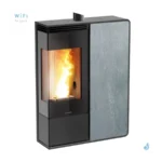 Poêle à granulés Jolly Mec Dory Angolo S 9 kW Sortie Fumée Supérieure Coaxiale Ø8/13 cm – Image 13