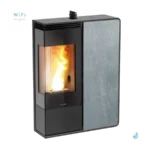 Poêle à granulés Jolly Mec Dory Angolo S 9 kW Sortie Fumée Supérieure Ø80 mm – Image 14