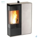 Poêle à granulés Jolly Mec Dory Angolo S 9 kW Sortie Fumée Supérieure Ø80 mm – Image 20