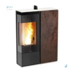 Poêle à granulés Jolly Mec Dory Angolo S 9 kW Sortie Fumée Supérieure Ø80 mm – Image 5