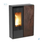 Poêle à granulés Jolly Mec Dory Frontale S 9 kW Sortie Fumée Postérieure Ø80 mm – Image 11