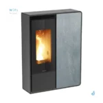 Poêle à granulés Jolly Mec Dory Frontale S 9 kW Sortie Fumée Postérieure Ø80 mm – Image 14