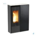 Poêle à granulés Jolly Mec Dory Frontale S 9 kW Sortie Fumée Postérieure Ø80 mm – Image 8