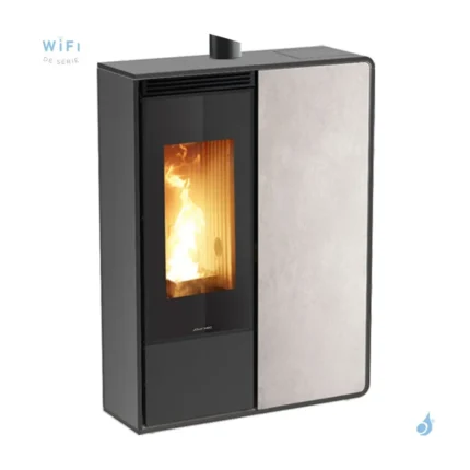 Poêle à granulés Jolly Mec Dory Frontale S 9 kW