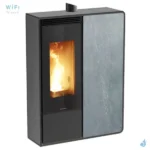 Poêle à granulés Jolly Mec Dory Frontale S 9 kW Sortie Fumée Supérieure Coaxiale Ø8/13 cm – Image 13