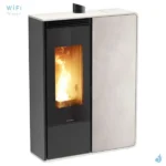 Poêle à granulés Jolly Mec Dory Frontale S 9 kW Sortie Fumée Supérieure Coaxiale Ø8/13 cm – Image 19