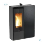 Poêle à granulés Jolly Mec Dory Frontale S 9 kW Sortie Fumée Supérieure Coaxiale Ø8/13 cm – Image 10