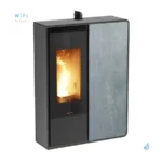 Poêle à granulés Jolly Mec Dory Frontale S 9 kW Sortie Fumée Supérieure Ø80 mm – Image 18