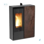 Poêle à granulés Jolly Mec Dory Frontale S 9 kW Sortie Fumée Supérieure Ø80 mm – Image 25