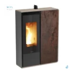 Poêle à granulés Jolly Mec Dory Frontale S 9 kW Sortie Fumée Supérieure Ø80 mm – Image 30