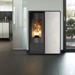 Poêle à granulés Jolly Mec Dory Frontale S 9 kW Sortie Fumée Supérieure Ø80 mm – Image 4