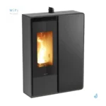 Poêle à granulés Jolly Mec Dory Frontale S 9 kW Sortie Fumée Supérieure Ø80 mm – Image 6