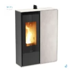 Poêle à granulés Jolly Mec Dory Frontale S 9 kW Sortie Fumée Supérieure Ø80 mm – Image 7