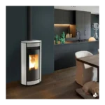 Poêle à granulés Jolly Mec Globo 10 kW Sortie Fumée Supérieure Coaxiale Ø8/13 cm – Image 5