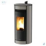 Poêle à granulés Jolly Mec Globo 10 kW Sortie Fumée Supérieure Coaxiale Ø8/13 cm – Image 8