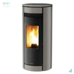 Poêle à granulés Jolly Mec Globo 6 kW Sortie Fumée Postérieure Ø80 mm – Image 9