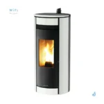 Poêle à granulés Jolly Mec Globo 6 kW Sortie Fumée Supérieure Ø80 mm – Image 6