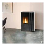 Poêle à granulés Jolly Mec Takumi 12 kW Sortie Fumée Postérieure Ø80 mm – Image 4