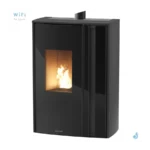 Poêle à granulés Jolly Mec Takumi 14 kW Sortie Fumée Supérieure Coaxiale Ø8/13 cm – Image 5