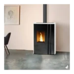 Poêle à granulés Jolly Mec Takumi 14 kW Sortie Fumée Supérieure Ø80 mm – Image 5