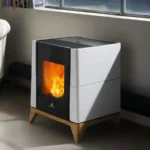 Poêle à granulés Ravelli Aria 6 kW Sortie Fumée Postérieure – Image 7