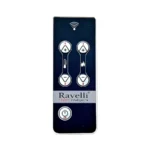 Poêle à granulés ventilé Ravelli RV 110 - 11.5 kW Sortie Fumée Postérieure – Image 5