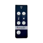 Poêle à granulés ventilé Ravelli RV 80 - 8 kW Sortie Fumée Postérieure – Image 6