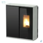 Poêle hybride à granulés et bois Jolly Mec Reverse S  6.5-9.6 kW Sortie Fumée Ø150 mm – Image 14