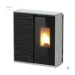 Poêle hybride à granulés et bois Jolly Mec Reverse S  6.5-9.6 kW Sortie Fumée Ø150 mm – Image 15