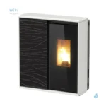 Poêle hybride à granulés et bois Jolly Mec Reverse S  6.5-9.6 kW Sortie Fumée Ø150 mm – Image 8