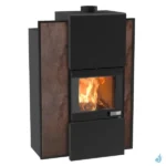 Poêle hybride à granulés Jolly Mec Serie S Foghet Evo Aria Canalisable 11 - 12 kW Sortie Fumée Ø150 mm – Image 9