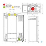 Poêle hybride à granulés Jolly Mec Serie S Foghet Evo Aria 11 - 12 kW Sortie Fumée Ø150 mm – Image 3