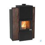 Poêle hybride à granulés Jolly Mec Serie S Foghet Evo Aria 11 - 12 kW Sortie Fumée Ø150 mm – Image 5