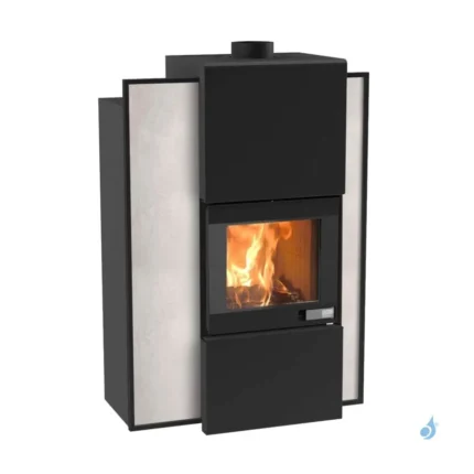 Poêle hybride à granulés Jolly Mec Serie S Foghet Evo Aria 11 - 12 kW