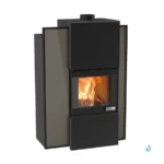 Poêle hybride à granulés Jolly Mec Serie S Foghet Evo Aria 11 - 12 kW Sortie Fumée Ø150 mm – Image 7