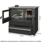 CELIMIKA ECO Cuisinière à bois A+ 10 kW – Image 4