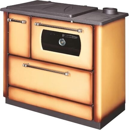 Cuisinière Bois avec Four Chauffage seul Dana Sannover 9 kW