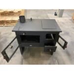 Cuisinière à bois Prity avec four et chaudière – 16.1 kW – Image 4