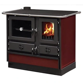 Cuisinière à bois Interstoves MAGNUM MBS en fonte 10 KW Sortie côté gauche