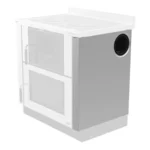 Côtés sortie des fumées latérale pour cuisinière à bois La Nordica – Image 5