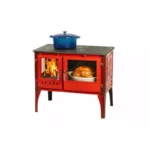 Cuisinière à bois ETNA Basalte Pop - 8 Kw – Image 8