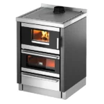 Cuisinière à bois CADEL Kook 60 avec Ventilation et Éclairage - 6.2 kW Sortie Fumée Postérieure ou Supérieure – Image 2